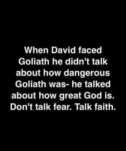 Faith Not Fear