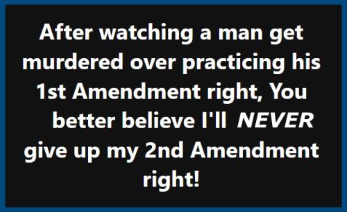 Not Giving Up Guns Rights