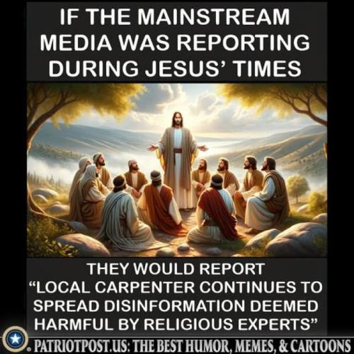 MSM Reports Jesus