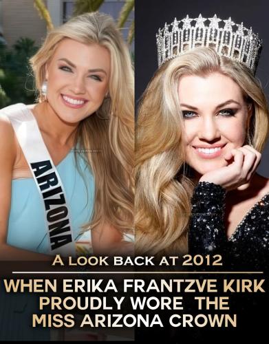 ERIKA KIRK MISS ARIZONA 2011 and Represented 2012 Miss Arizona in Miss USA PAGEANT