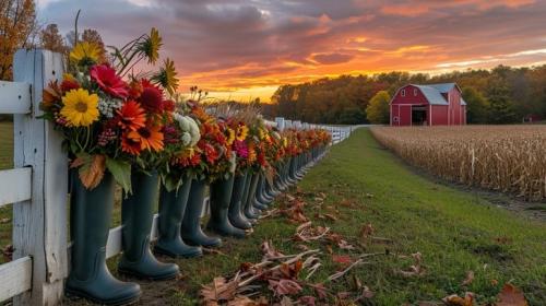 autumn-boot-display-stockcake
