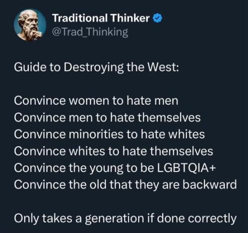 destroying the west