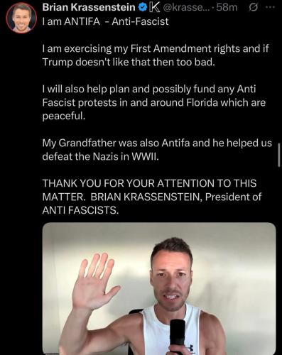 I can't wait for him to be imprisoned