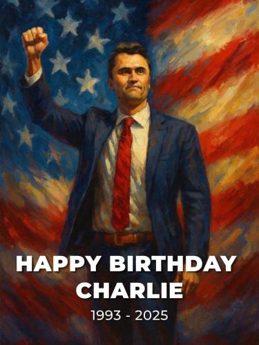 Happy birthday Charlie...