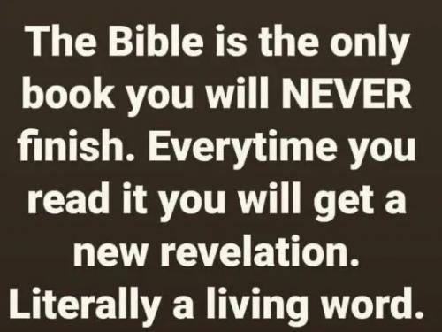 100225 - Never finish Bible