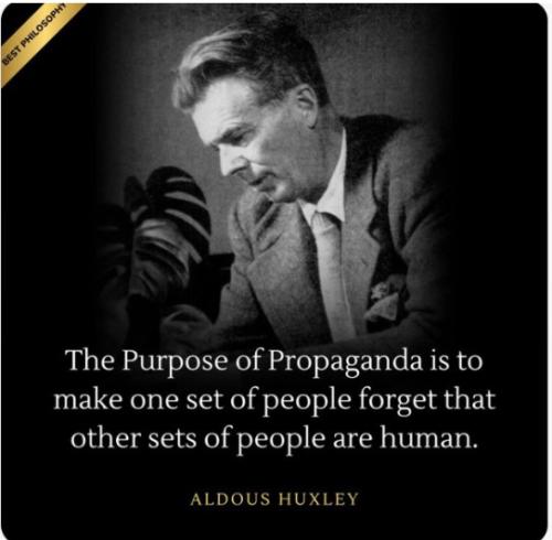 propoganda unhuman