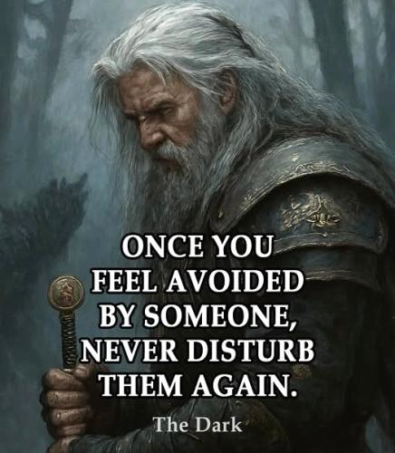 100625 - Once you feel avoided