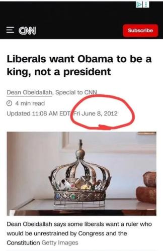 king obama