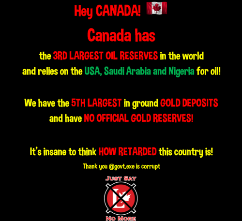 gold and oil reserves