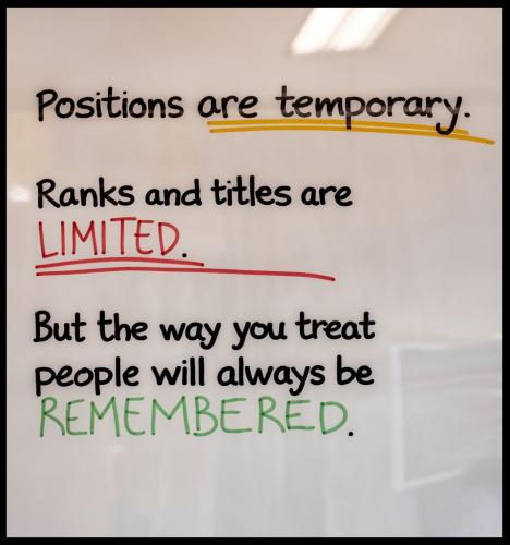 1-Leadersship is Temporary