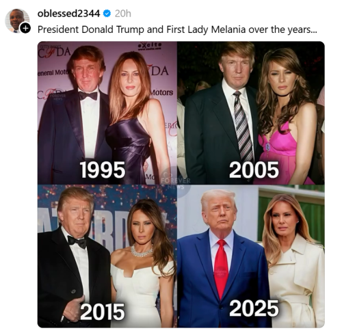 Trump and Melania