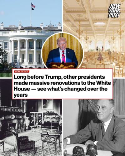 Shut up TRUMP haters TRUMP IS FUNDING THE RENOVATION