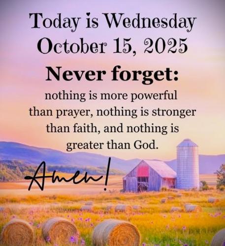 101525 - Power of prayer