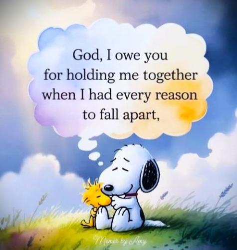 100425 - God I O U, Snoopy