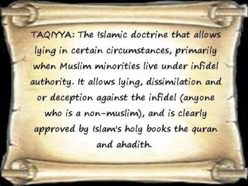 Taqiyya LIES