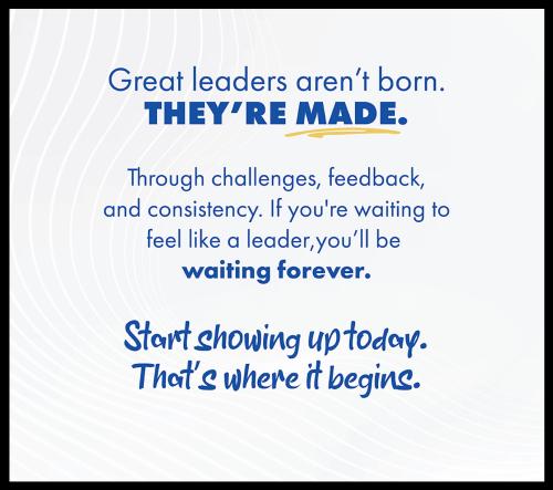 1-Leaders are Made