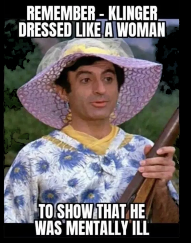 klinger-dressed-like-a-woman