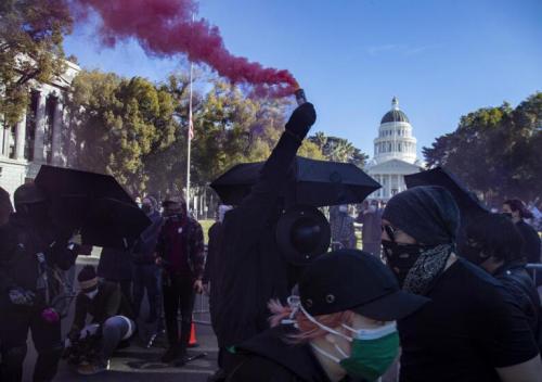 ANTIFA COMMUNIST PARTY USA MASKS