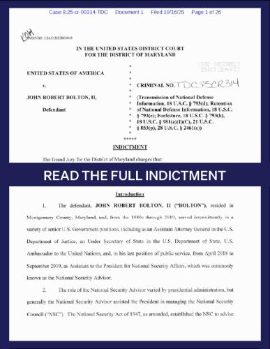 Bolton Indictment