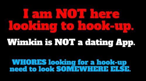 Wimkin is NOT a dating App.768