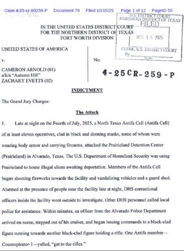 Indictment Case 4:25-cr-00259-P Document 79 Filed 10/15/25 Page 1 of 12 PageID 55