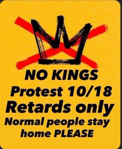 no kings retards