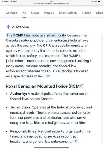 the RCMP