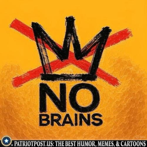 no brains