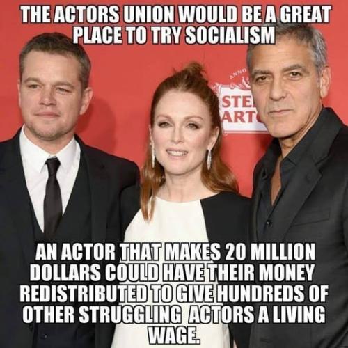 actors try socialism