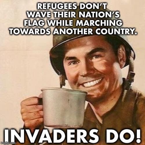 refugees vs invaders