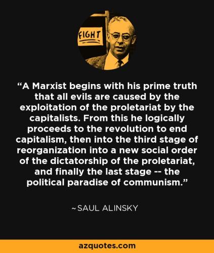 saul alinsky CAPITOLISTS