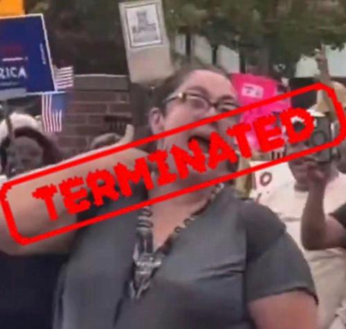 Fat ass ugly pig fired