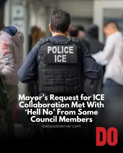 Fuck that dallas mayor another johnson last name