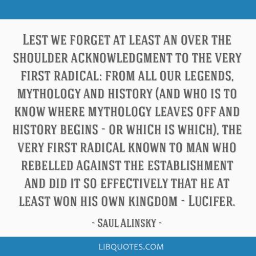 saul alinsky SATAN666666666666666666666666666666666666666