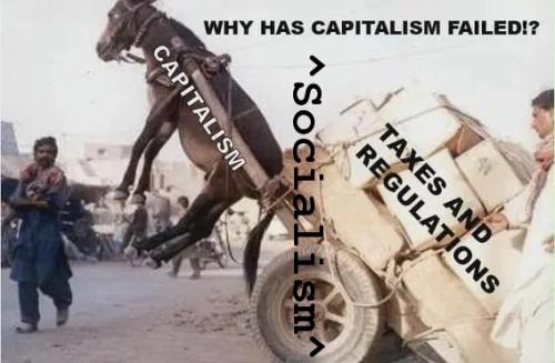 Socialism ruins capitalism idelogy
