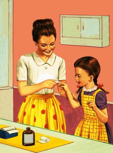 English_School_-_Antiseptic_is_used_to_stop_infections_-_(MeisterDrucke-59167)