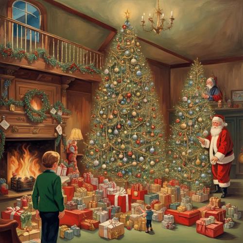 large-scotts-pine-christmas-tree-fully-decorated-ornaments-of-balls-of-gold-and-red-silver-tinsel-ga