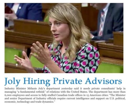 hiring private advisors