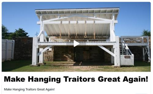Make Hanging Traitors Great Again screenshot