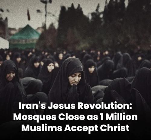 1 milliion muslims accept  jesus