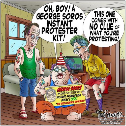 soros protest kit