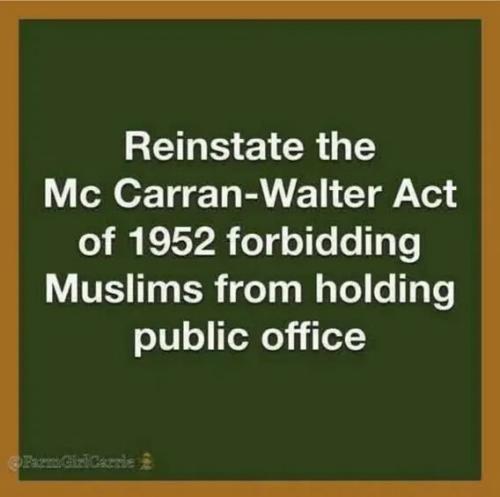 MUSLIM WALTER ACT