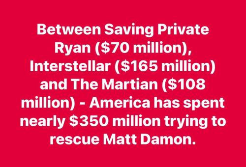 rescue matt damon