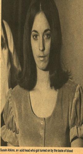 Susan Atkins , an acid head who got turned on by the taste of blood~2