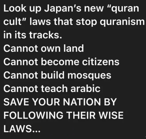 japan-quran-cult-laws