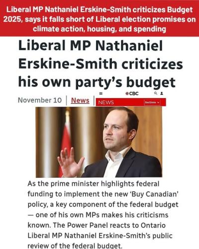 criticizes budget