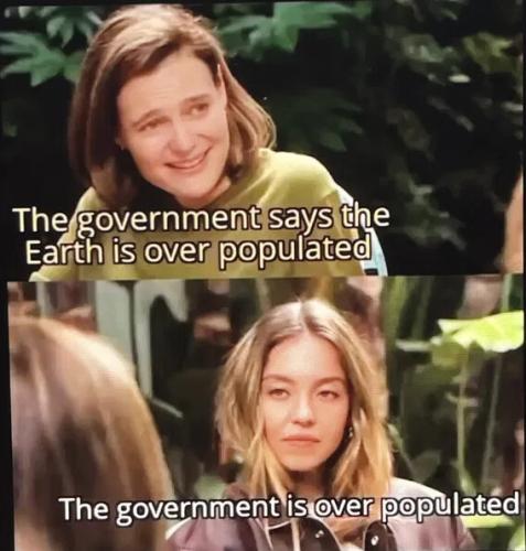 Govt over populated