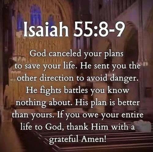 110525 - God fights your battles Isa 55-8,9
