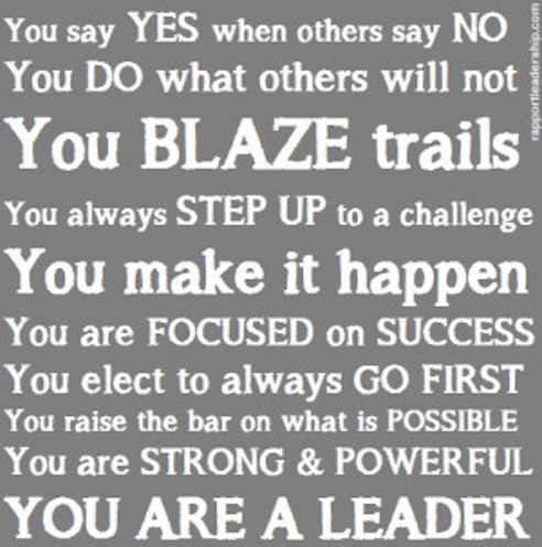 1-You Are a Leader
