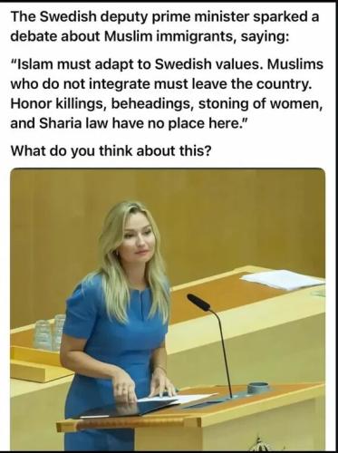 SWEDISH MINISTER